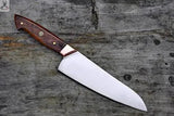 14" Inches HAND FORGED Full Tang D2 Steel Chef knife+ Leather Sheath - ZB Knives Store