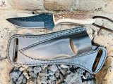 High Carbon Steel Hunting Knife - 8" Forged Survival Knife - ZB Knives Store