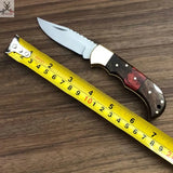 SET OF TWO HANDMADE HUNTING FOLDING POCKET KNIFE - ZB Knives Store