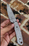 Handmade Damascus Steel Cowboy Knife  Genuine Turquoise Handle & Western Leather Sheath